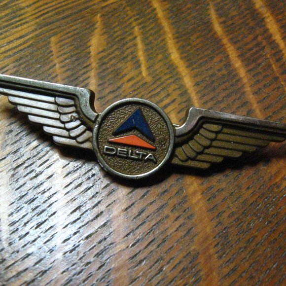 ✈️ Delta Air Lines Vintage Junior Pilot Wings - Picture 1 of 4